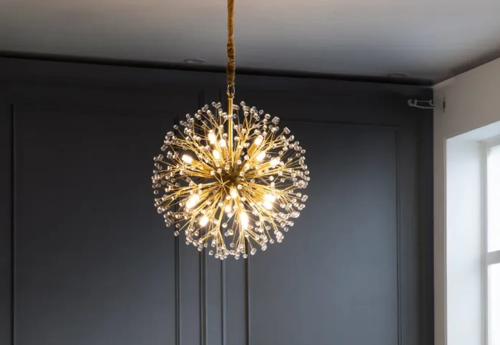 elegant crystal chandelier